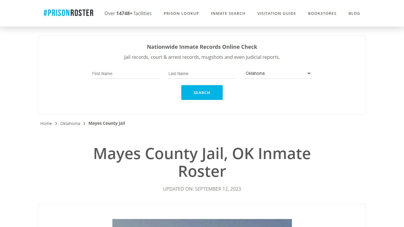 Mayes County Jail, OK Inmate Roster - Prisonroster